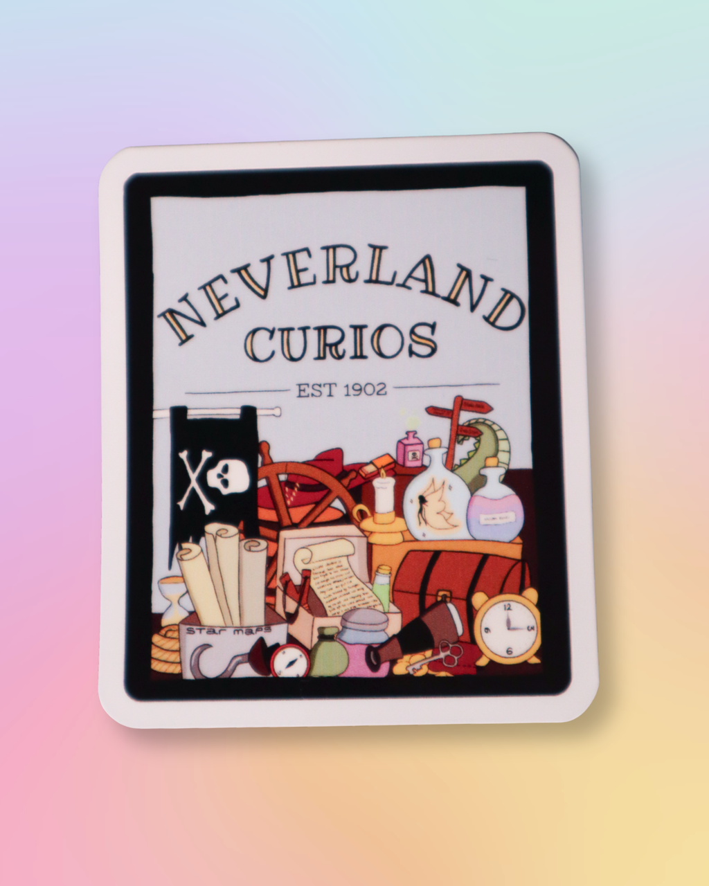 Neverland Curios Sticker