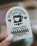 Main Street Coffee Club Sticker