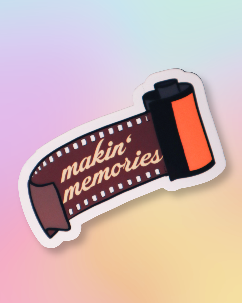 Makin' Memories - Camera Film Sticker