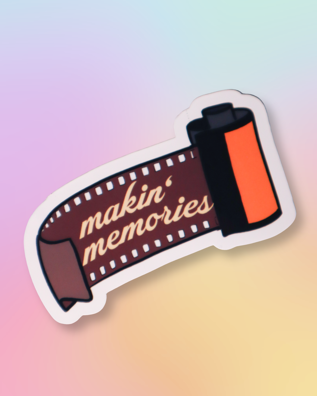 Makin' Memories - Camera Film Sticker