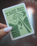 Take Me To Wonderland Sticker