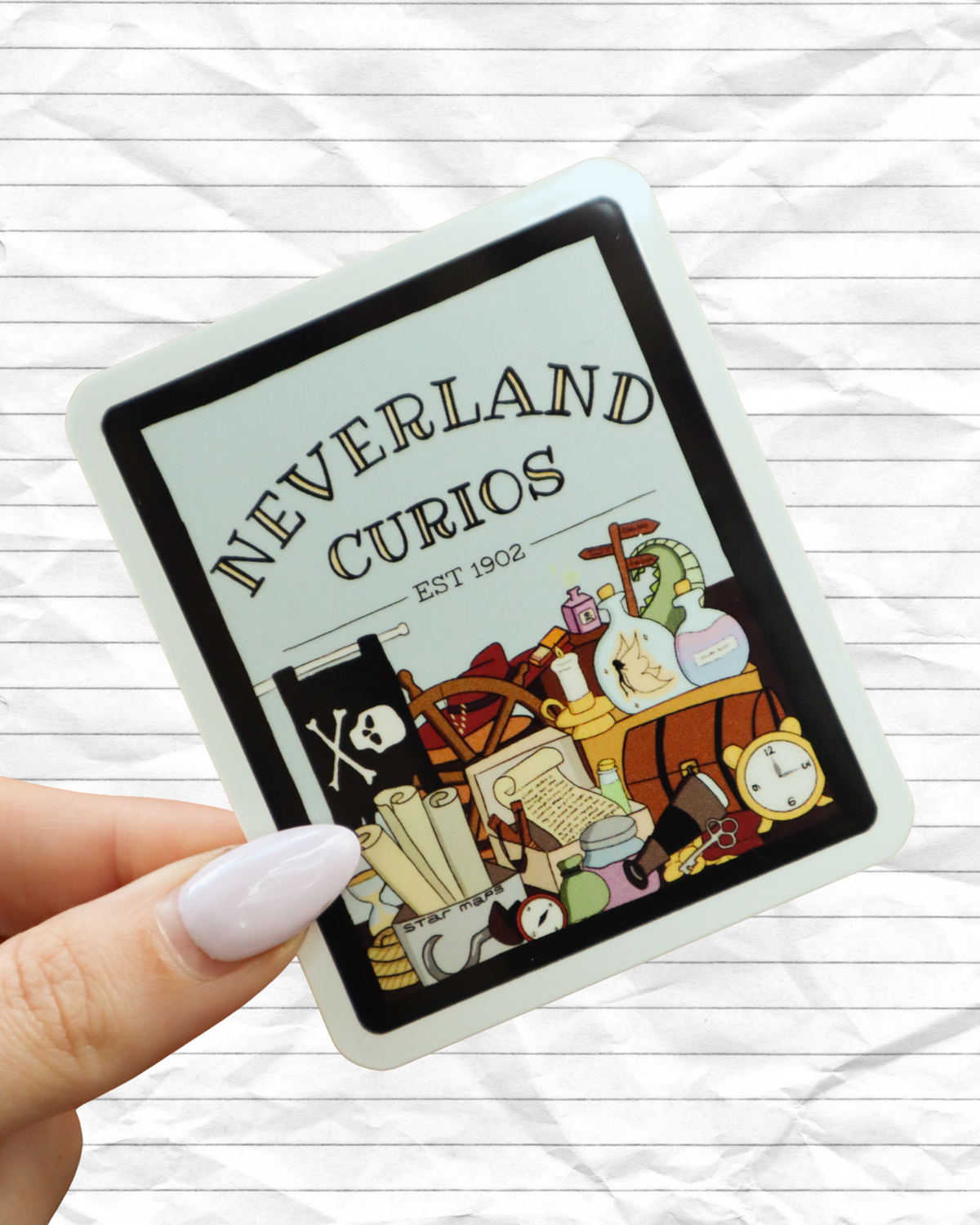 Neverland Curios Sticker