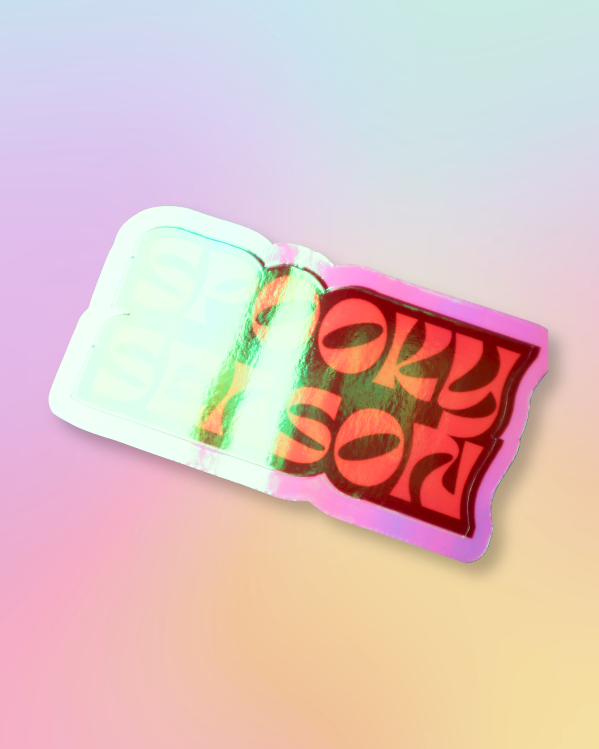 Spooky Season - Holographic Sticker