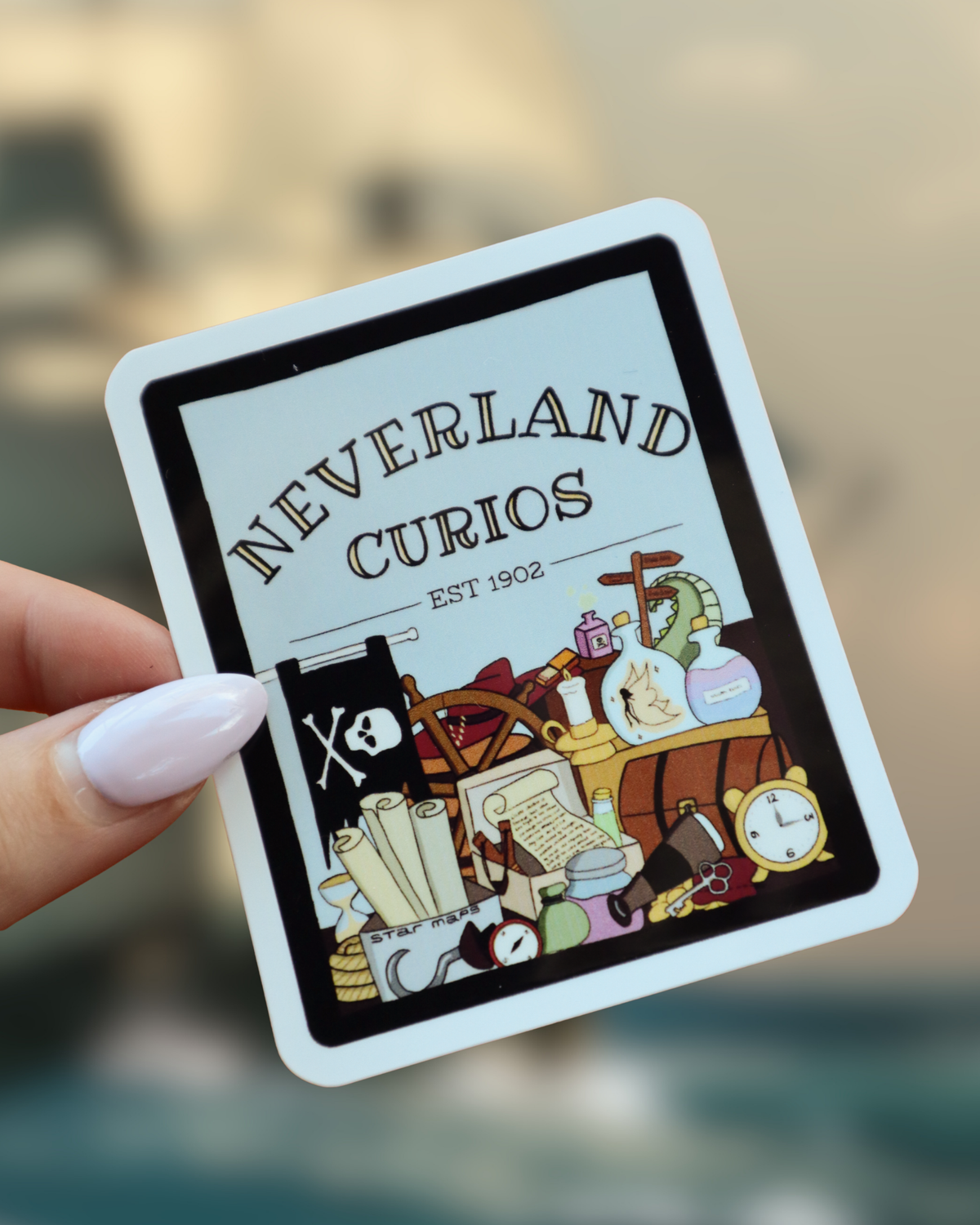 Neverland Curios Sticker
