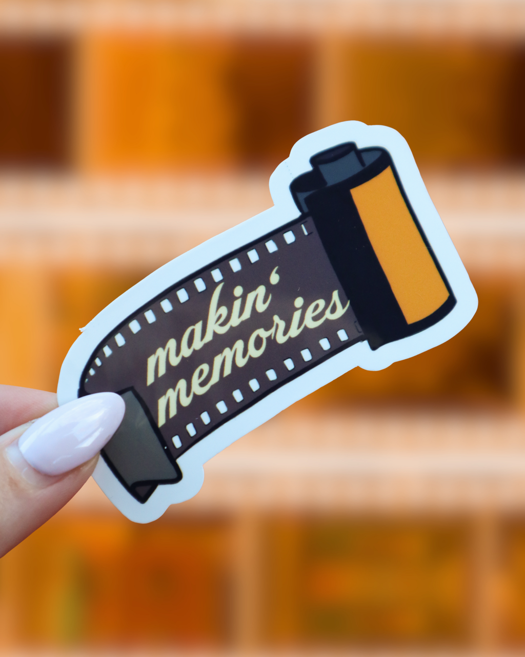 Makin' Memories - Camera Film Sticker