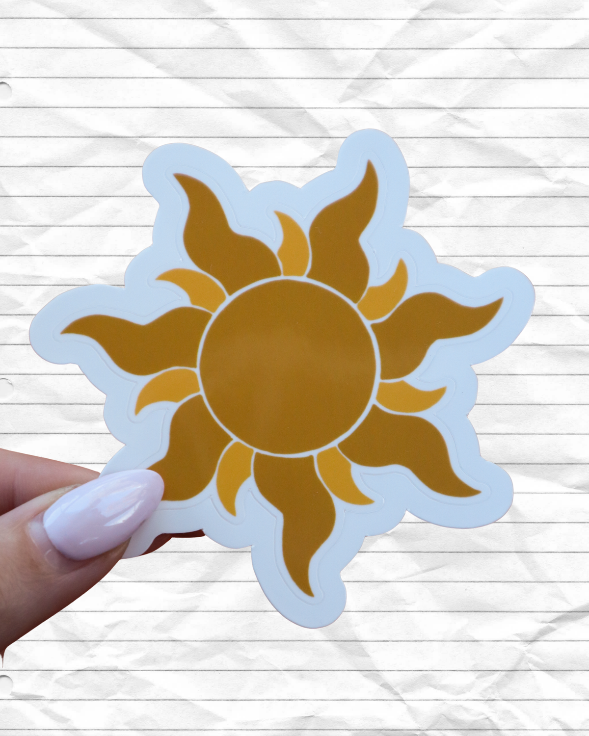 The 'Light' Sun Sticker