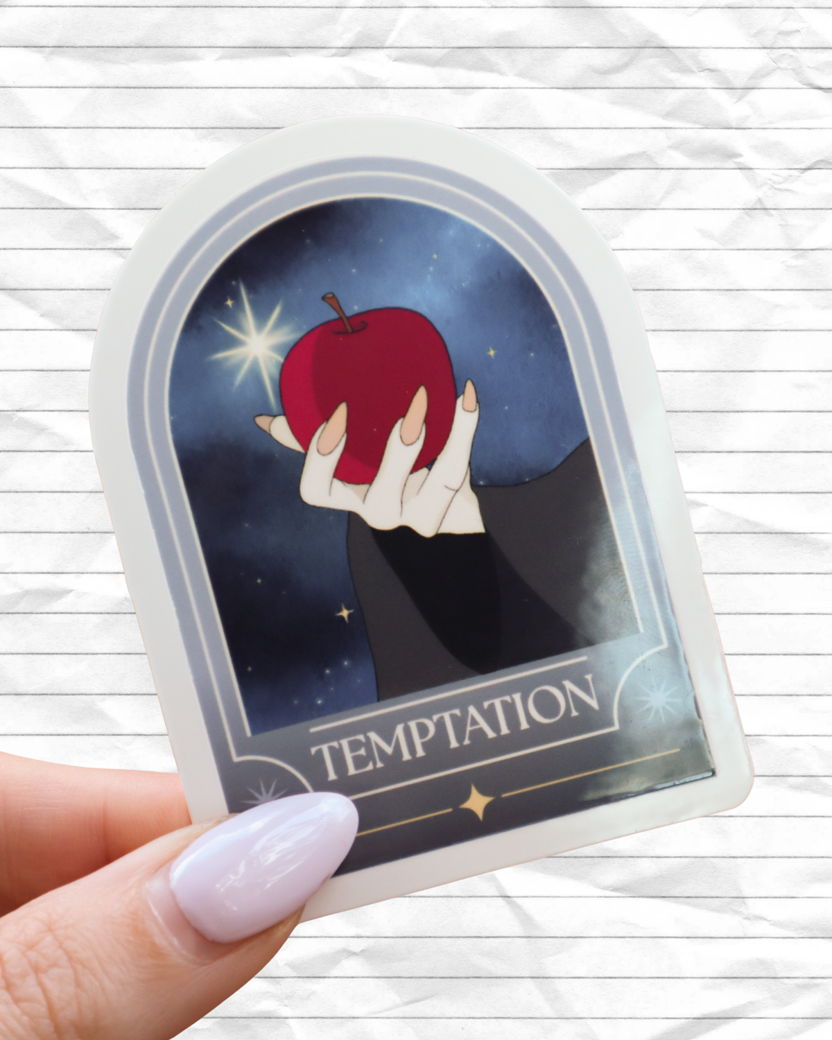 Temptation 'Poison Apple' Sticker