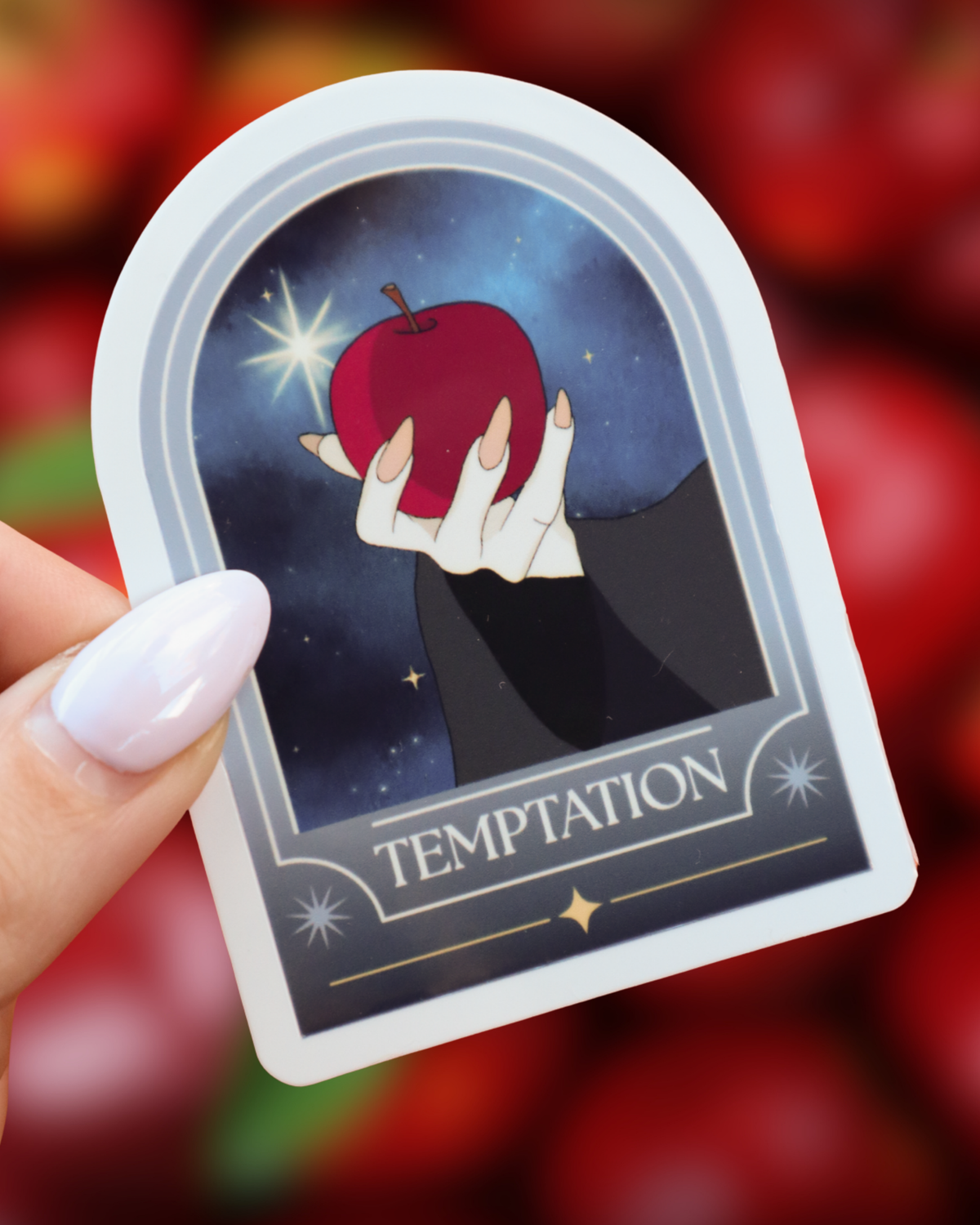 Temptation 'Poison Apple' Sticker
