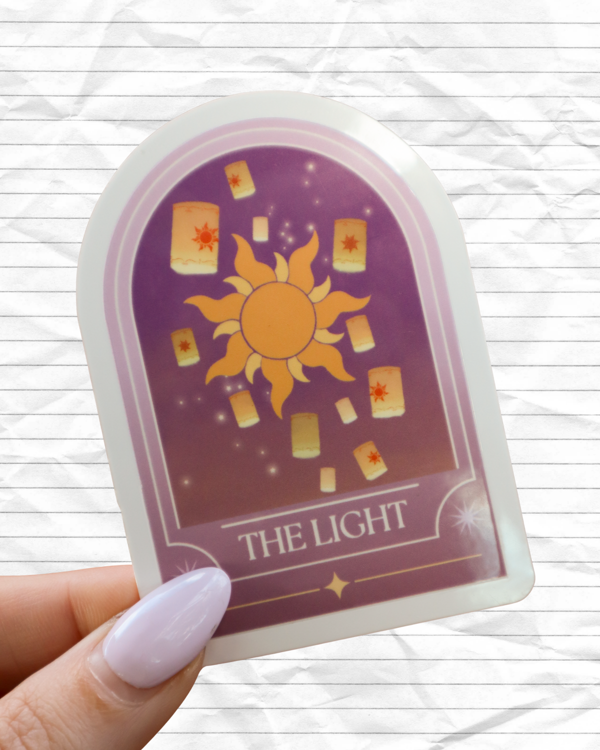 The Light 'Tangled' Sticker