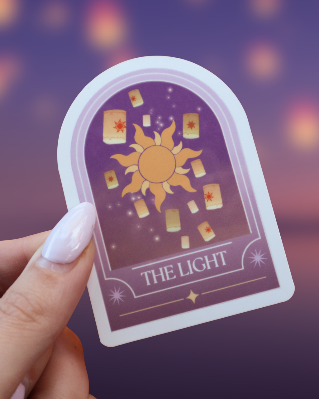 The Light 'Tangled' Sticker