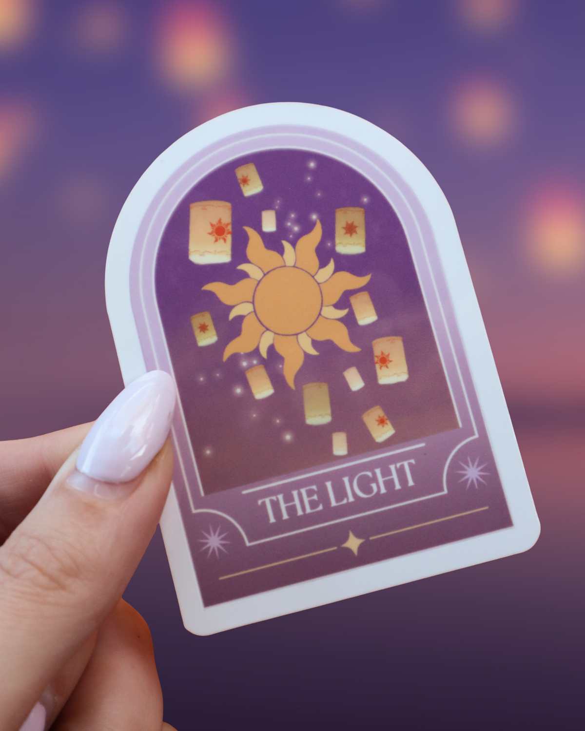 The Light 'Tangled' Sticker