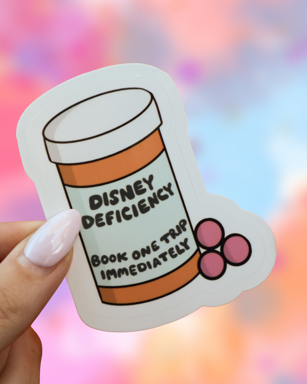 Disney Deficiency Supplements Sticker