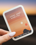 Twin Sun Travel Co. Aurebesh Tatooine Sticker