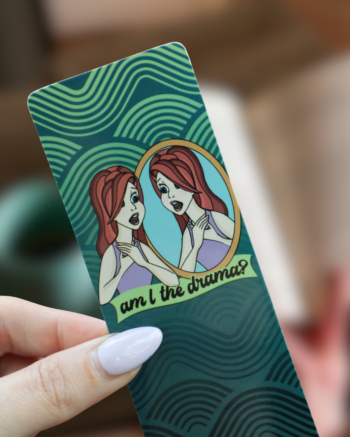 Am I The Drama? Laminated Bookmark