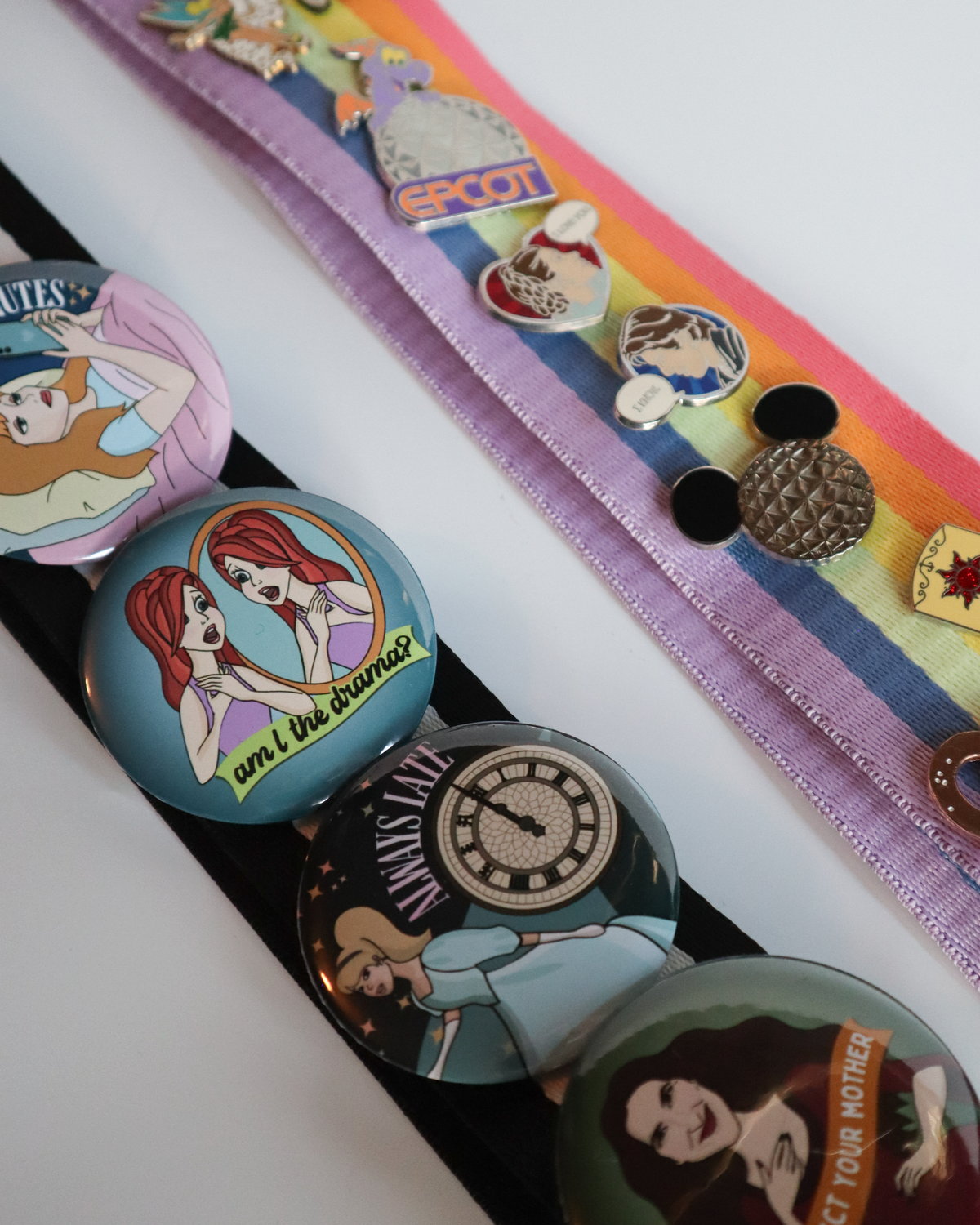 Pin Holder Bag Strap