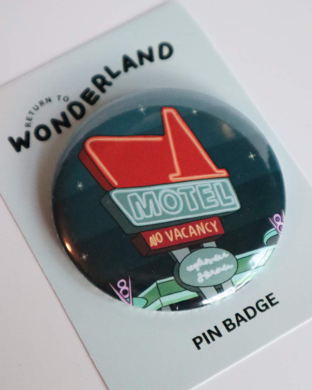 Neon Motel - Pin Badge