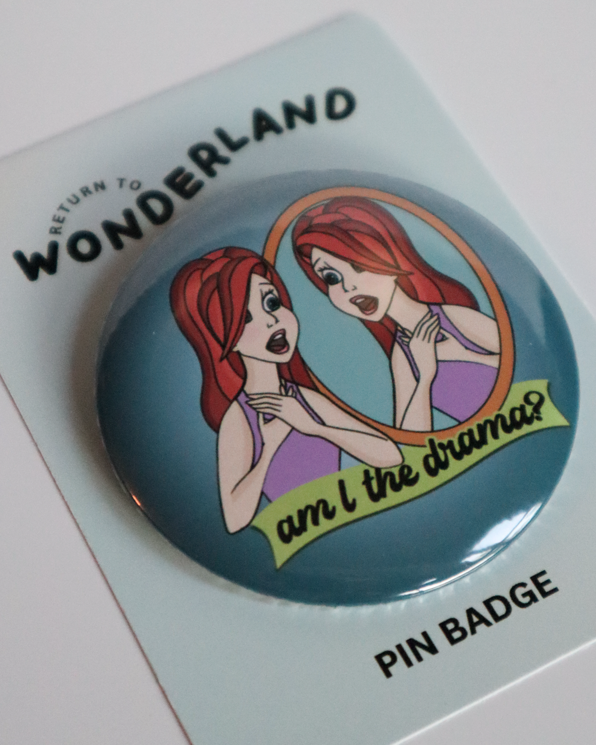 Am I The Drama? - Pin Badge