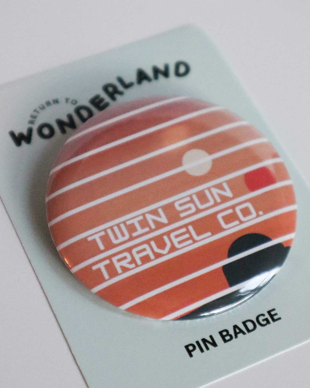 Twin Sun Travel - Pin Badge