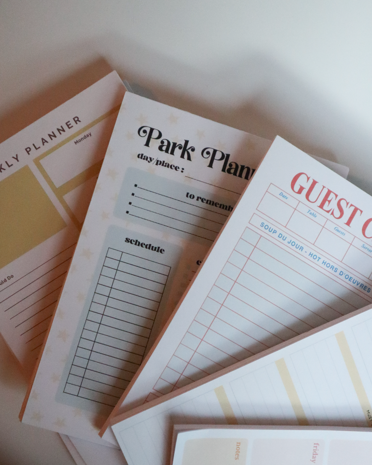 Guest Check A5 Tear Off Notepad