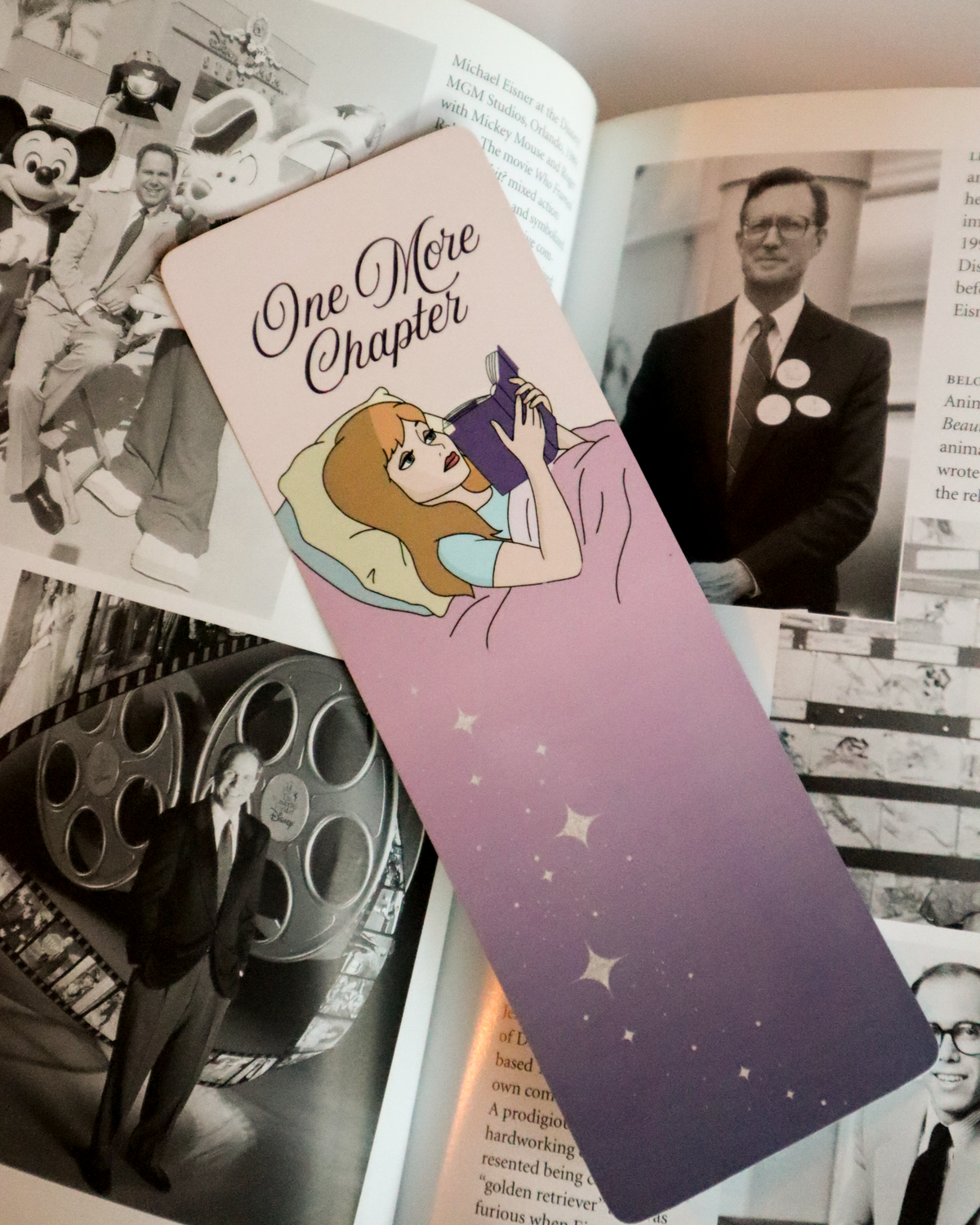 One More Chapter Laminated Bookmark