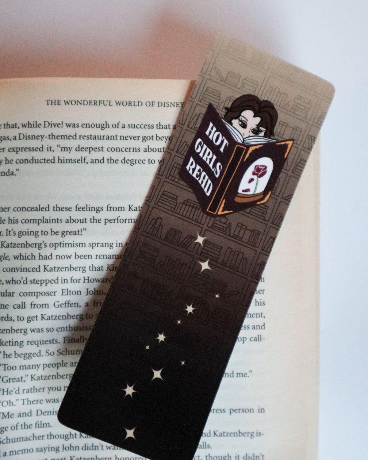 Hot Girls Read Laminated Bookmark