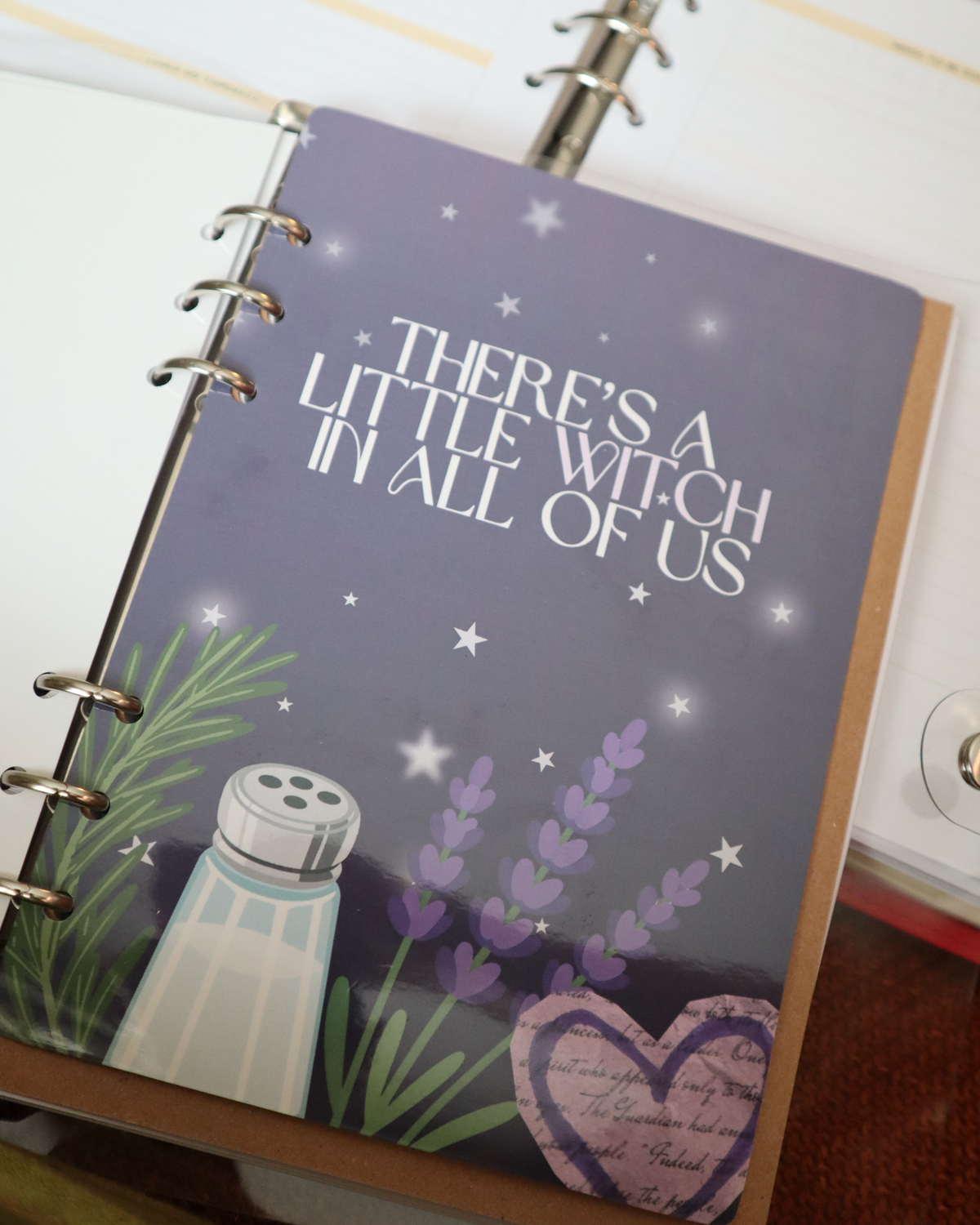 A5 Transparent Binder - to fit Filofax Inserts