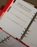 Master To-Do List A5 Planner Inserts