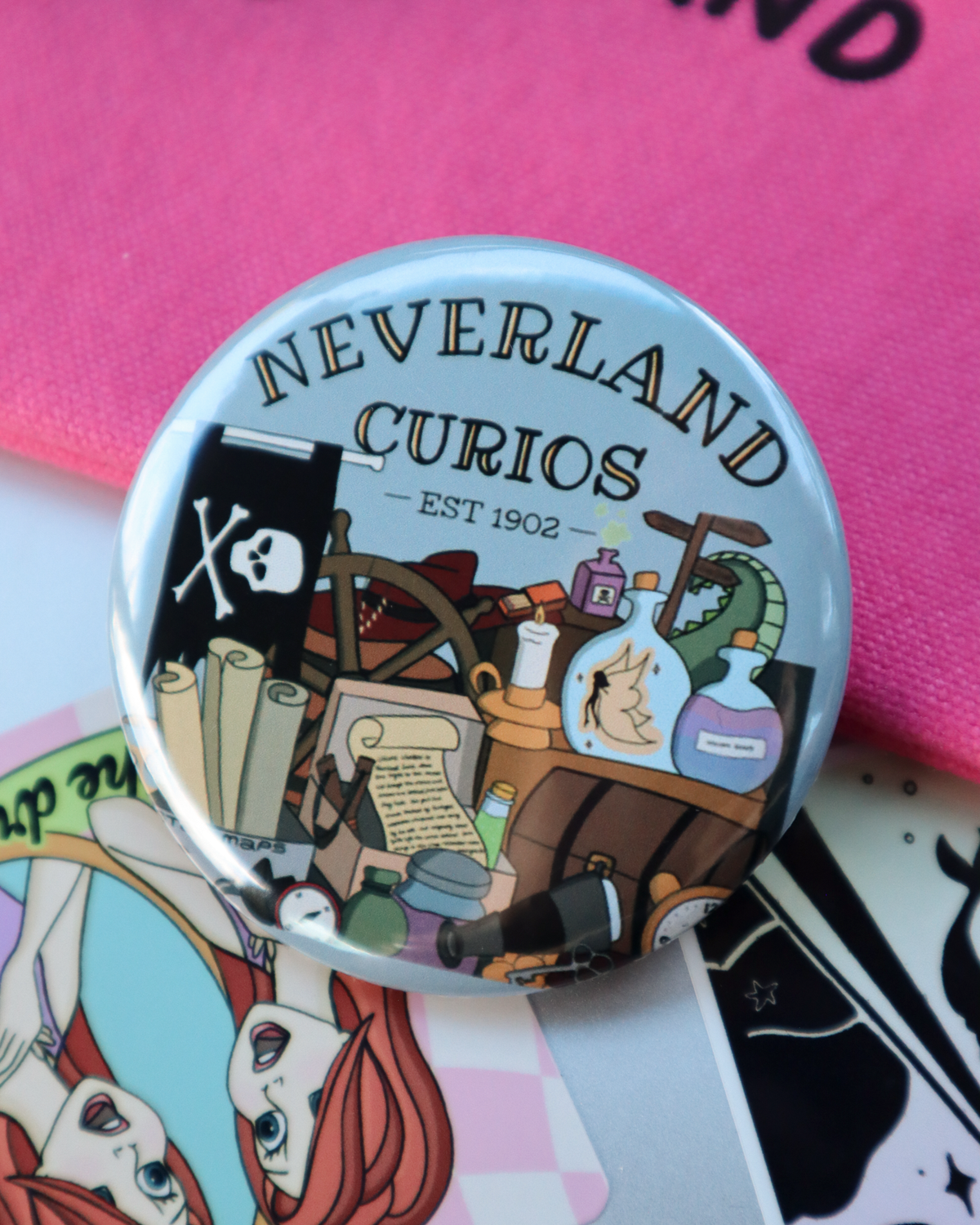 Neverland Curios - Pin Badge