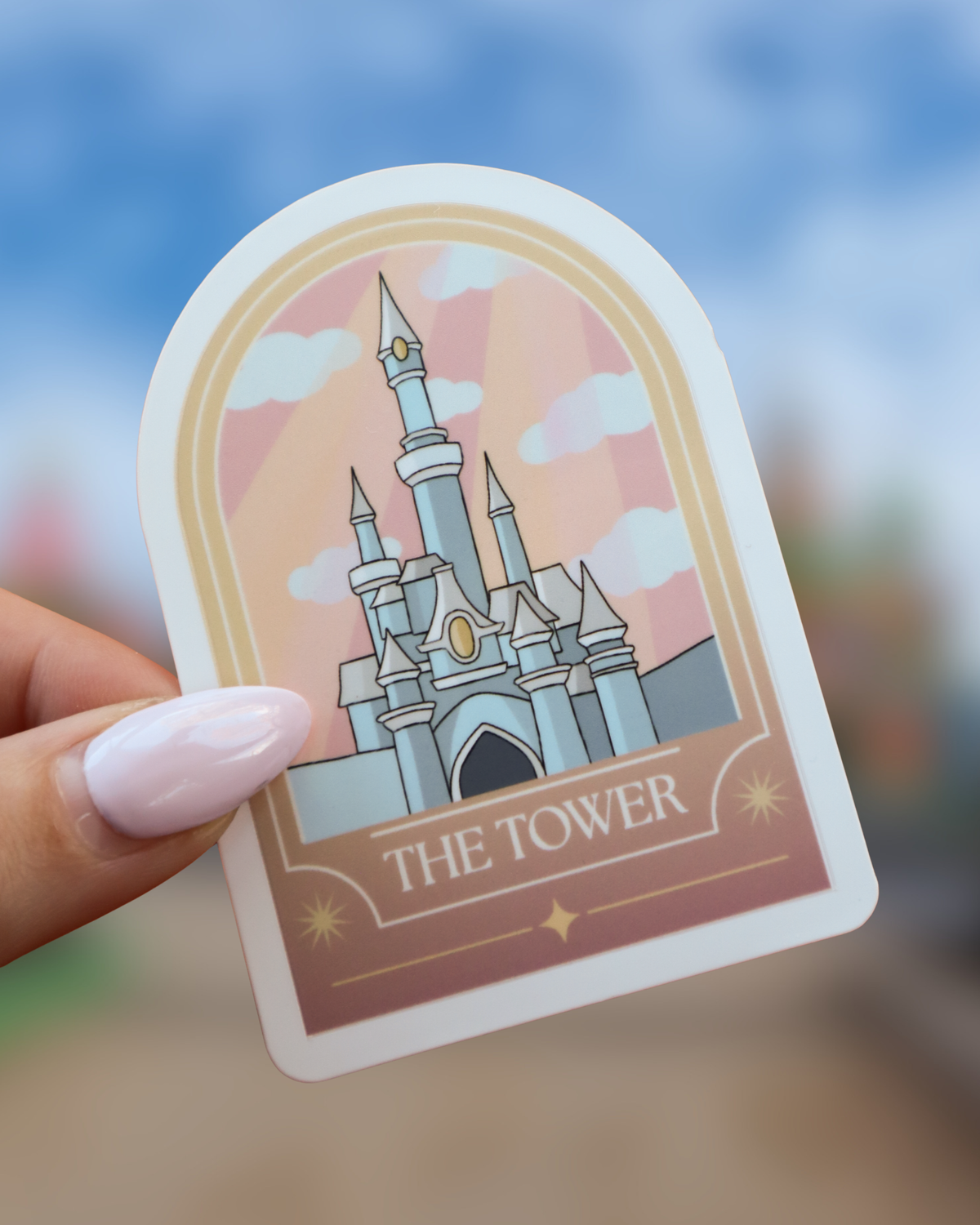 The Tower 'Cinderella's Castle' Sticker